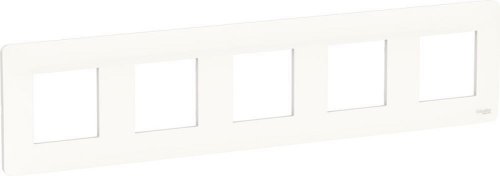 Рамка универсальная Schneider Electric Unica Studio 5-м. белый фото Рамка универсальная Schneider Electric Unica Studio 5-м. белый картинка